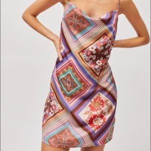 UO Mallory Cowl Neck Skip Dress